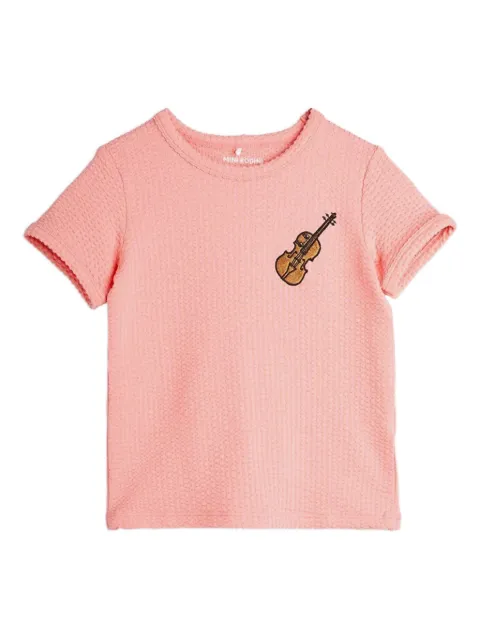 Mini Rodini playera con motivo bordado