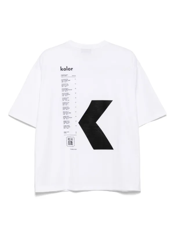 Kolor グラフィック Tシャツ | ホワイト | FARFETCH JP