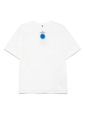 Tシャツ・カットソー ADER ERROR 25SS OFF WHITE 0115 GRAPHIC PRINT TEE SHIRT ADER error Off-White Cotton T-Shirt ADER error