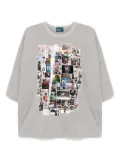 Kolor graphic-print T-shirt - Grey