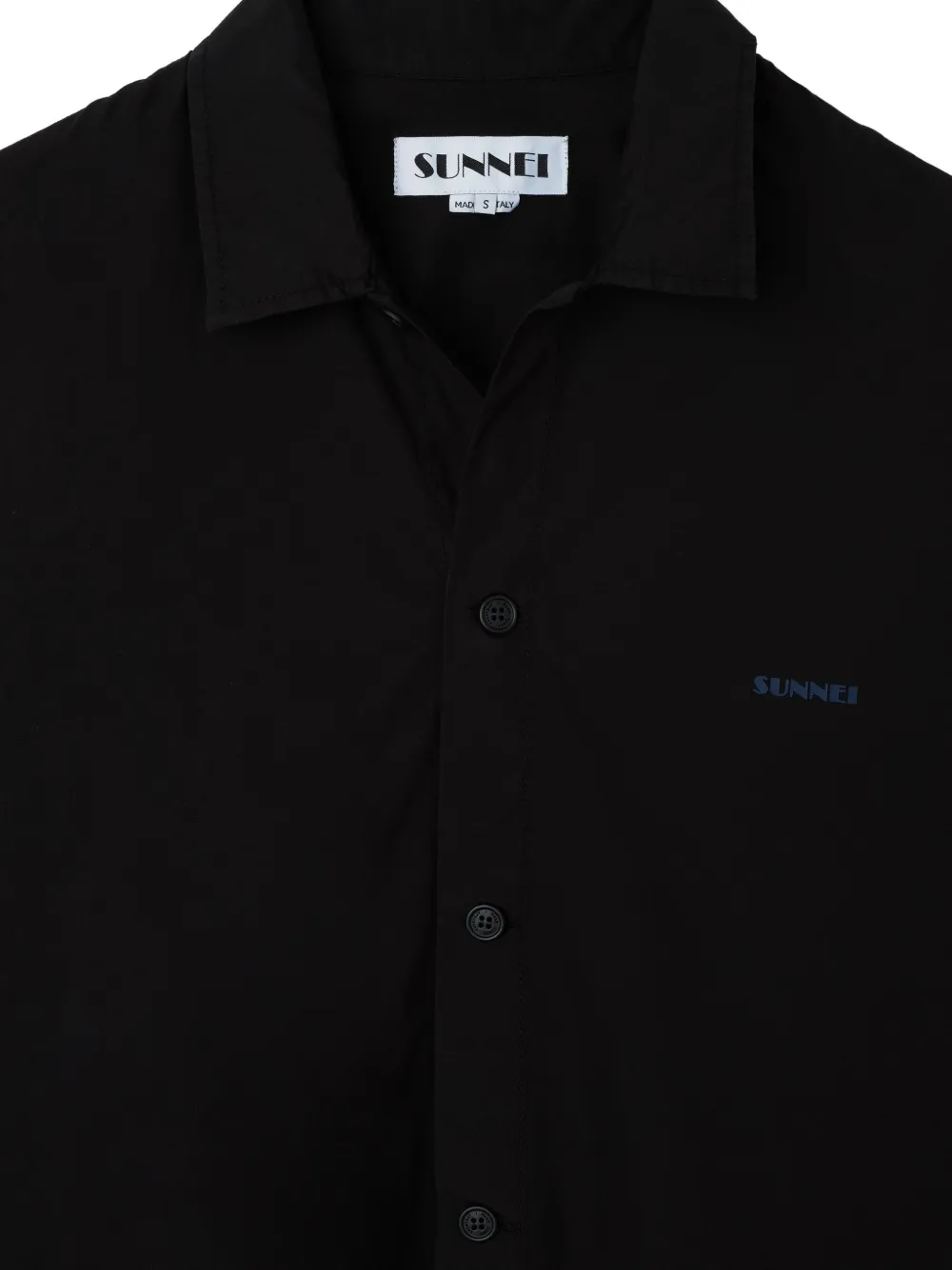 Sunnei katoenen shirt Zwart