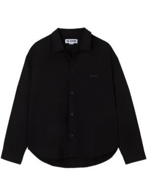 Balenciaga ロゴ シャツ | ブラック | FARFETCH JP