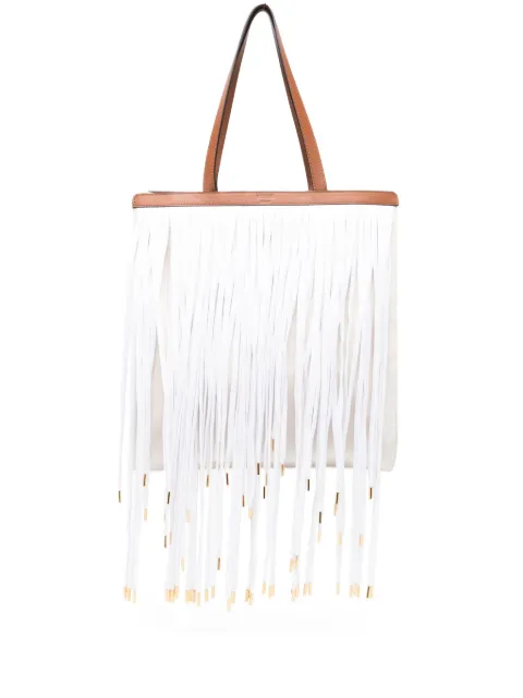 Moschino fringe-detailed tote bag