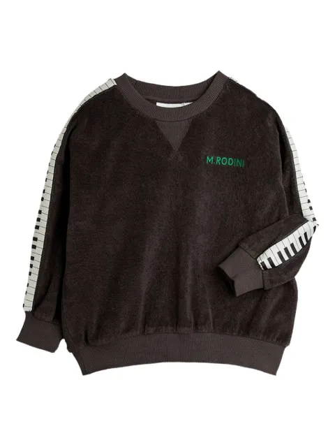 Mini Rodini sudadera con mangas de piano