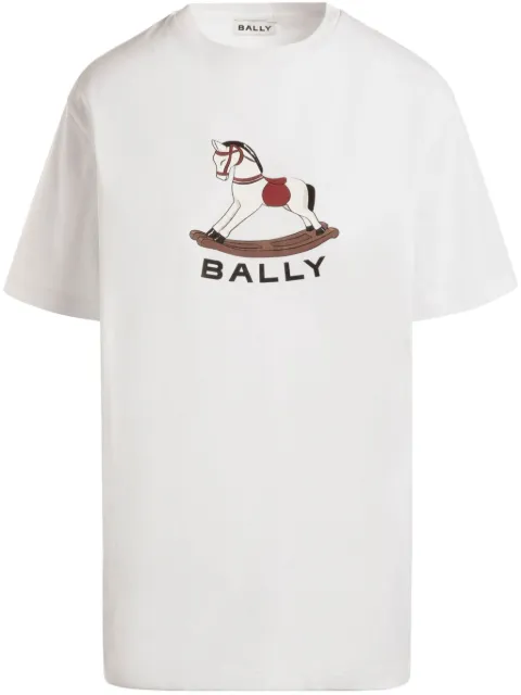Bally playera con estampado Rocking Horse