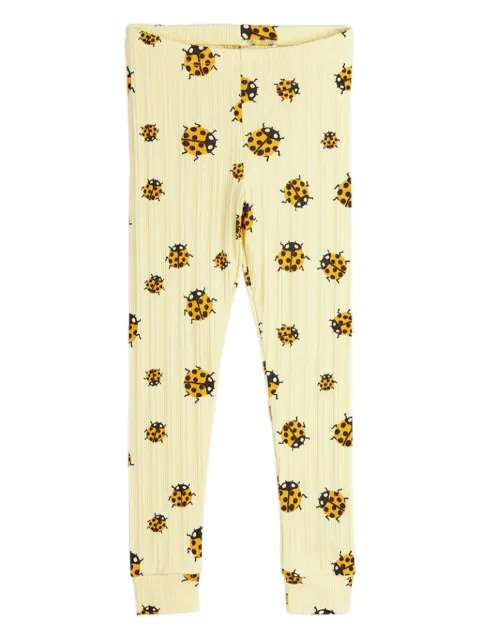 Mini Rodini leggins con estampado Lady Bug