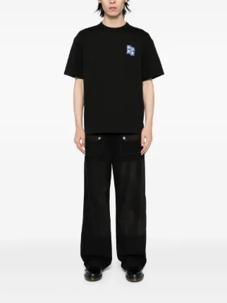 Ader Error ロゴ Tシャツ | ブラック | FARFETCH JP