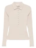 rag & bone The essential polo top - Neutrals