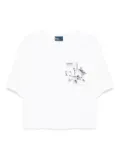 Kolor graphic-print T-shirt - White
