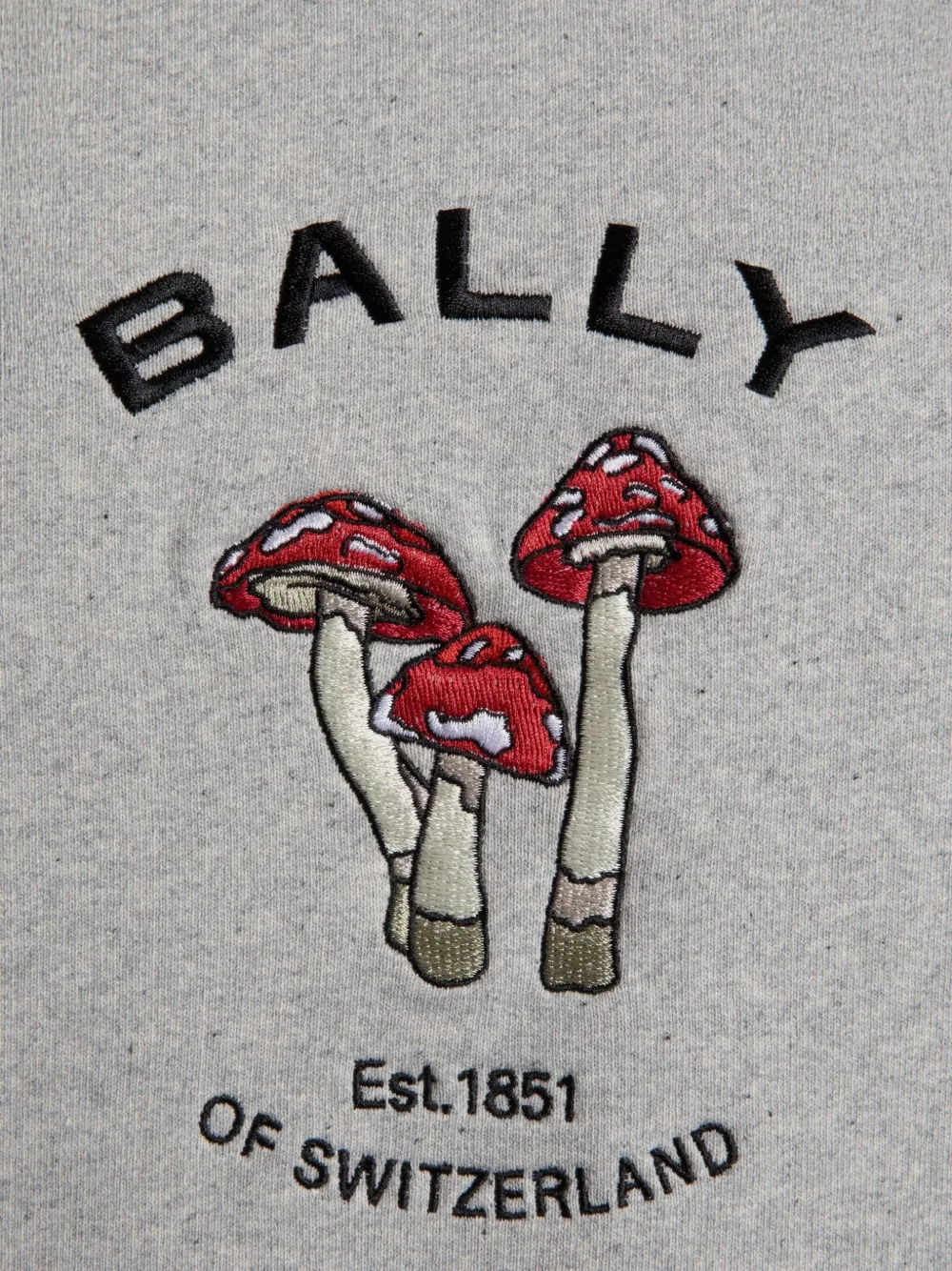 Bally Enchanting Mushrooms hoodie Grijs