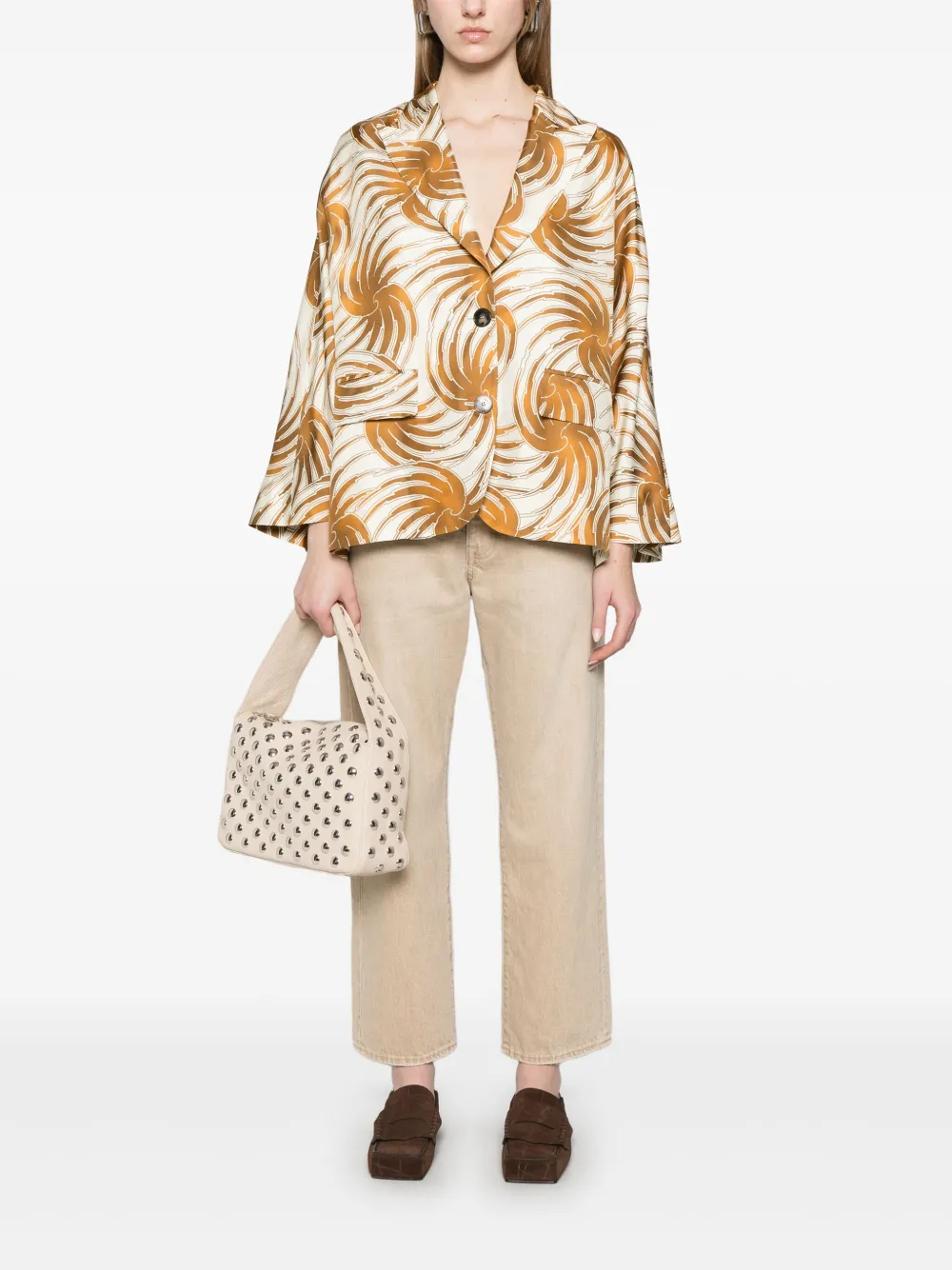 Alberto Biani blazer con estampado gráfico | Blazers | Image 2