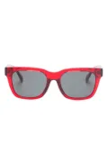 Versace Eyewear square-frame sunglasses - Red