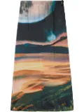 Sunnei Annemarie-print skirt - Black