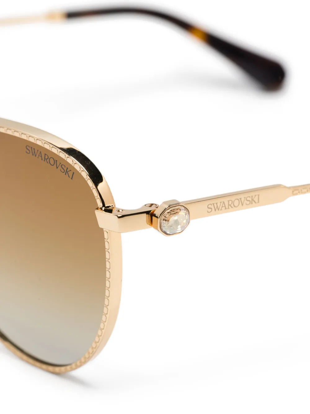 Swarovski Sk7031 Sunglasses In Gold