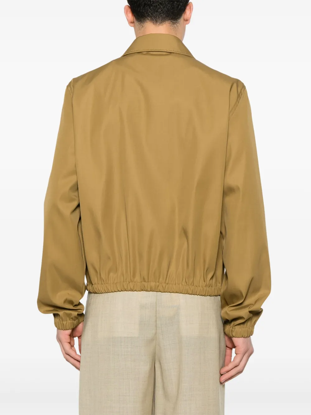 AMI Paris Donsjack met Ami de Coeur logo Groen
