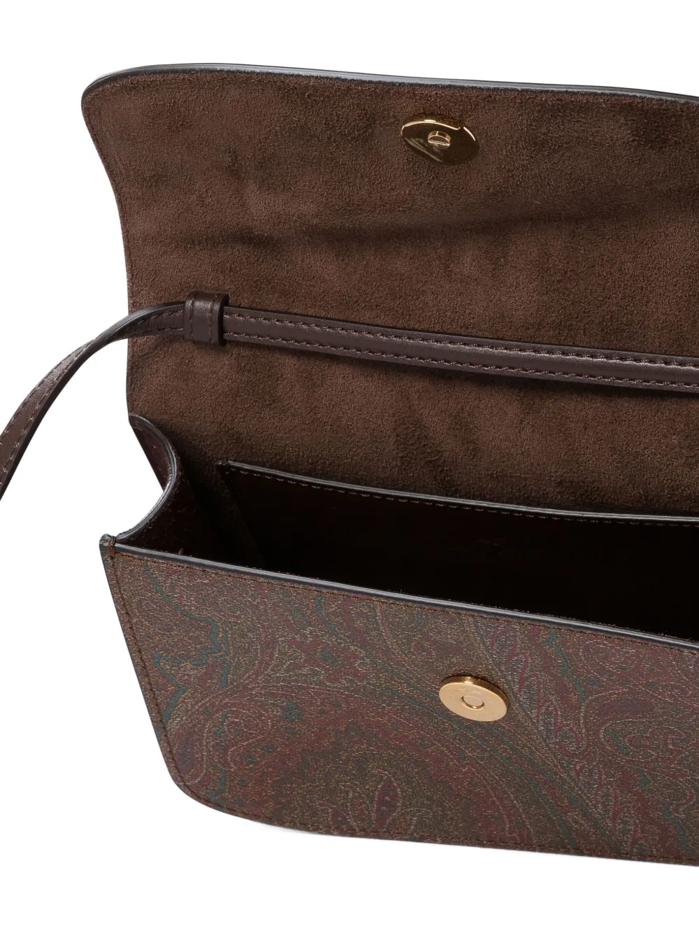 ETRO Crossbodytas met paisley-print Bruin