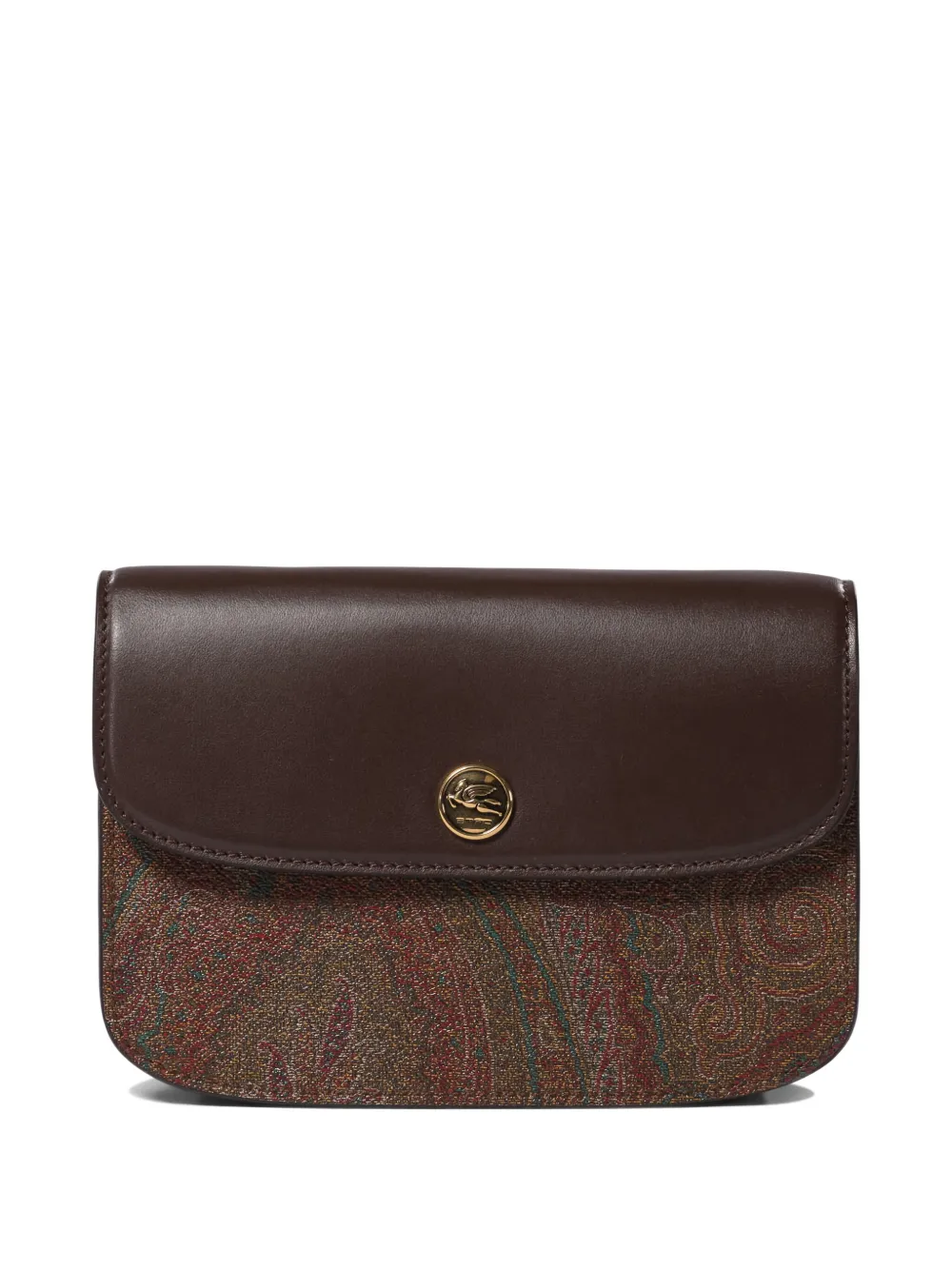 paisley-print cross body bag