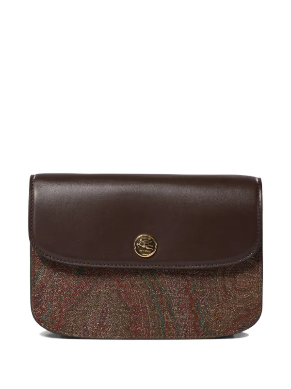 Etro Paisley-print Cross Body Bag in Brown