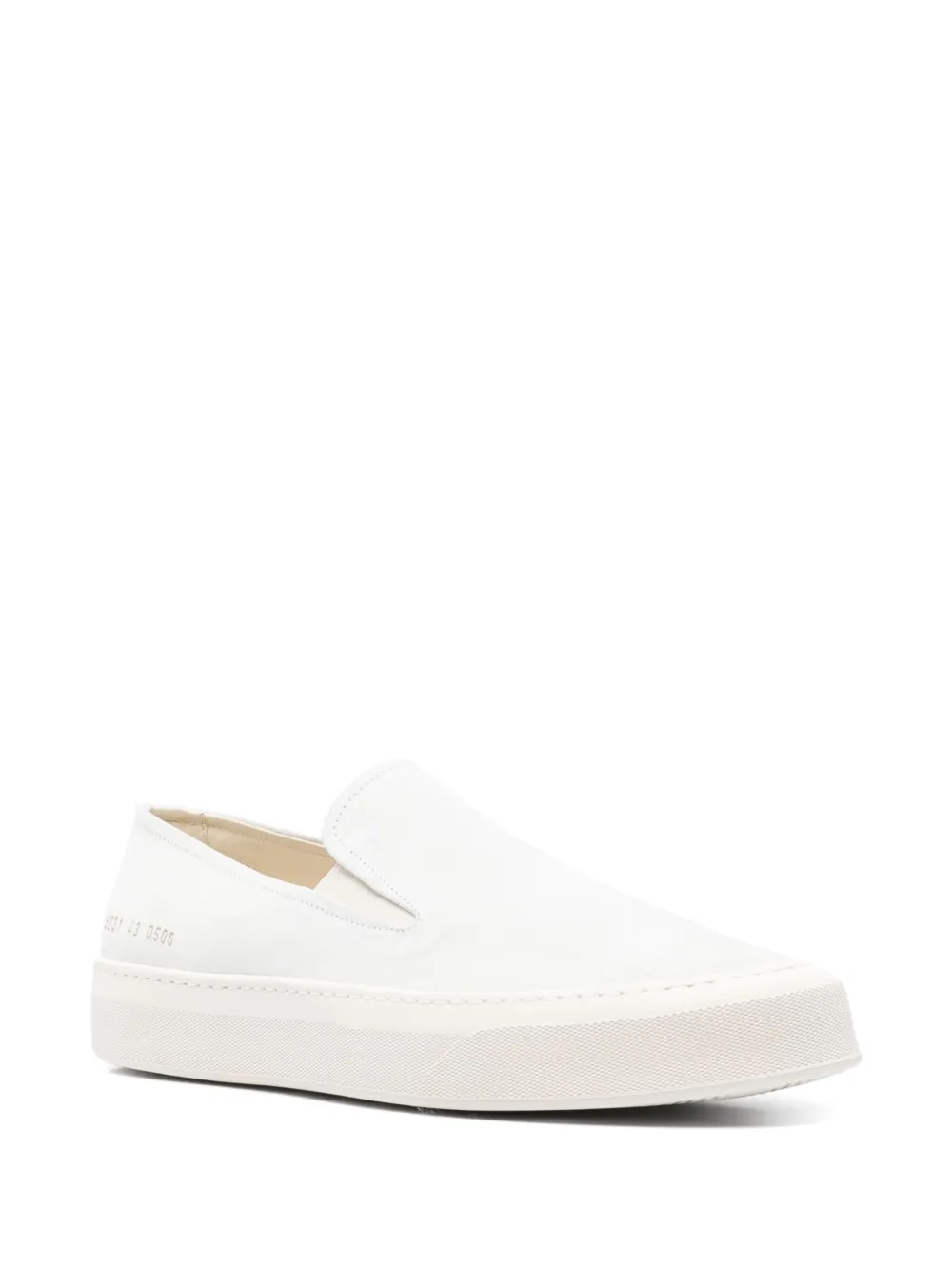 Common Projects suede sneakers - Wit