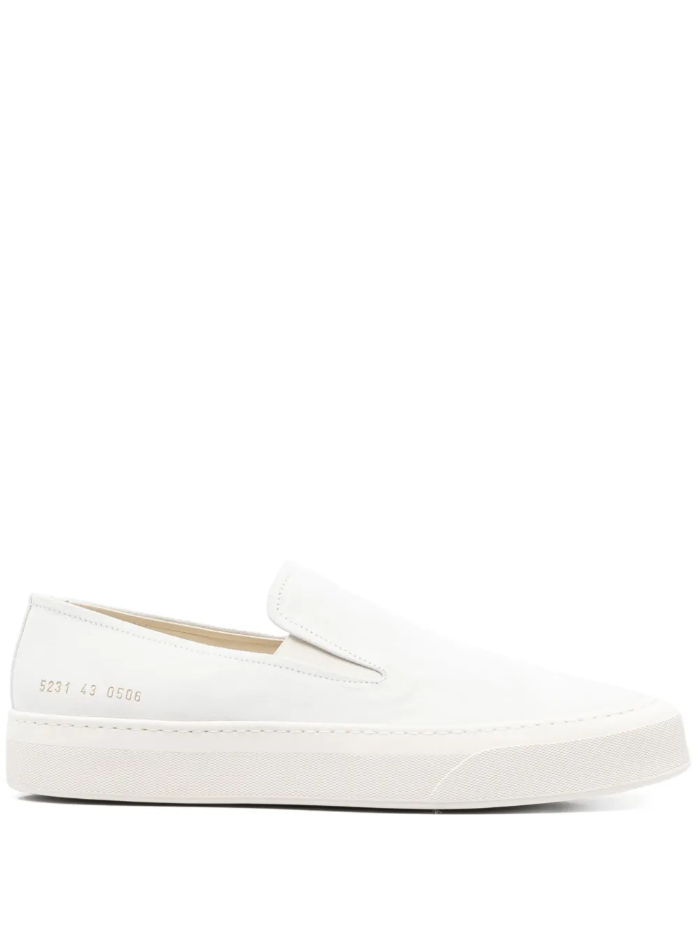 Common Projects suede sneakers White