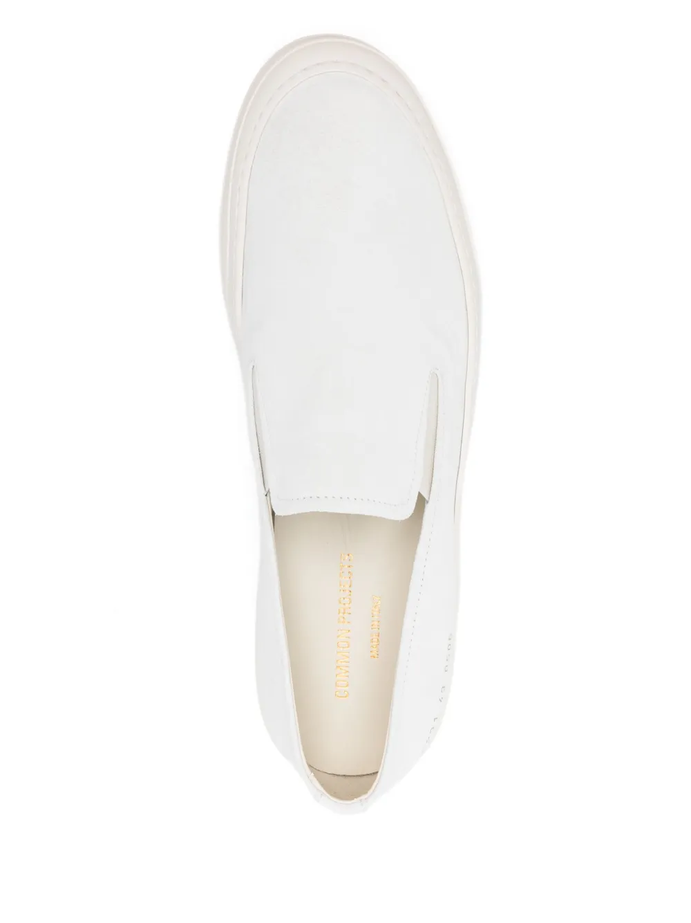 Common Projects suede sneakers White