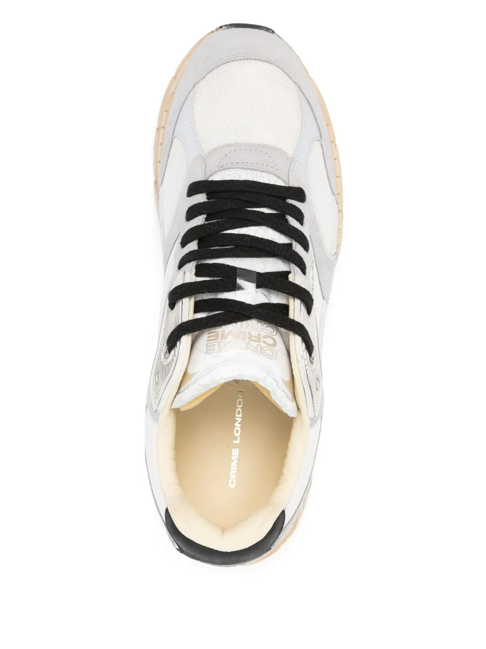 Crime London Fugitive 9094 sneakers Wit