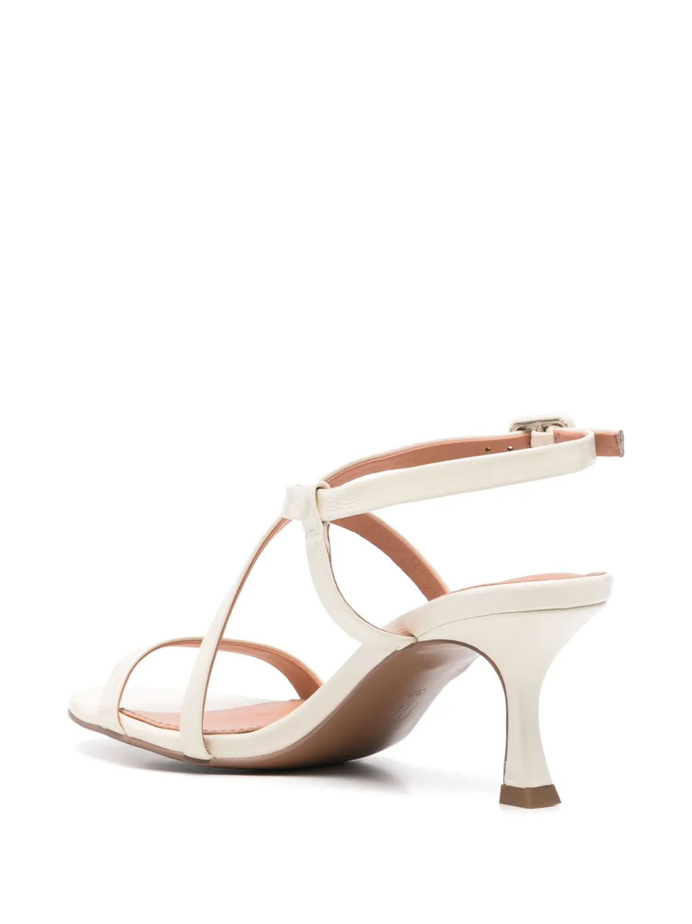 Bibi Lou 65mm leather sandals White
