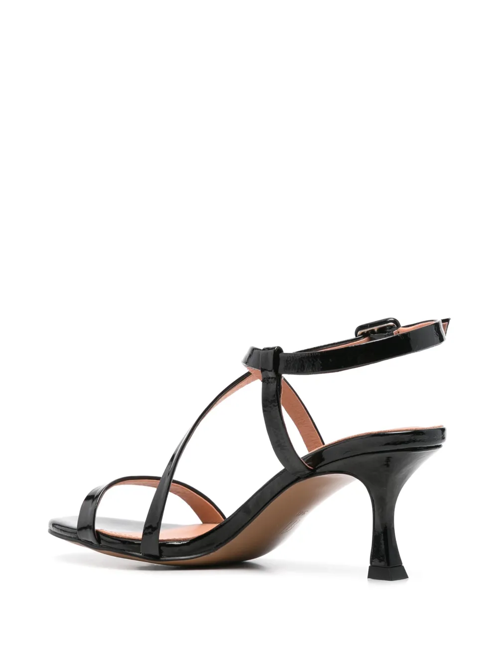 Bibi Lou 65mm leather sandals Black