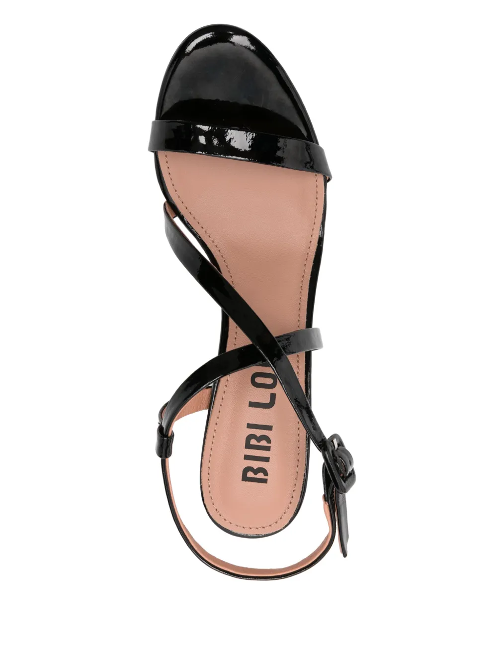 Bibi Lou 65mm leather sandals Black