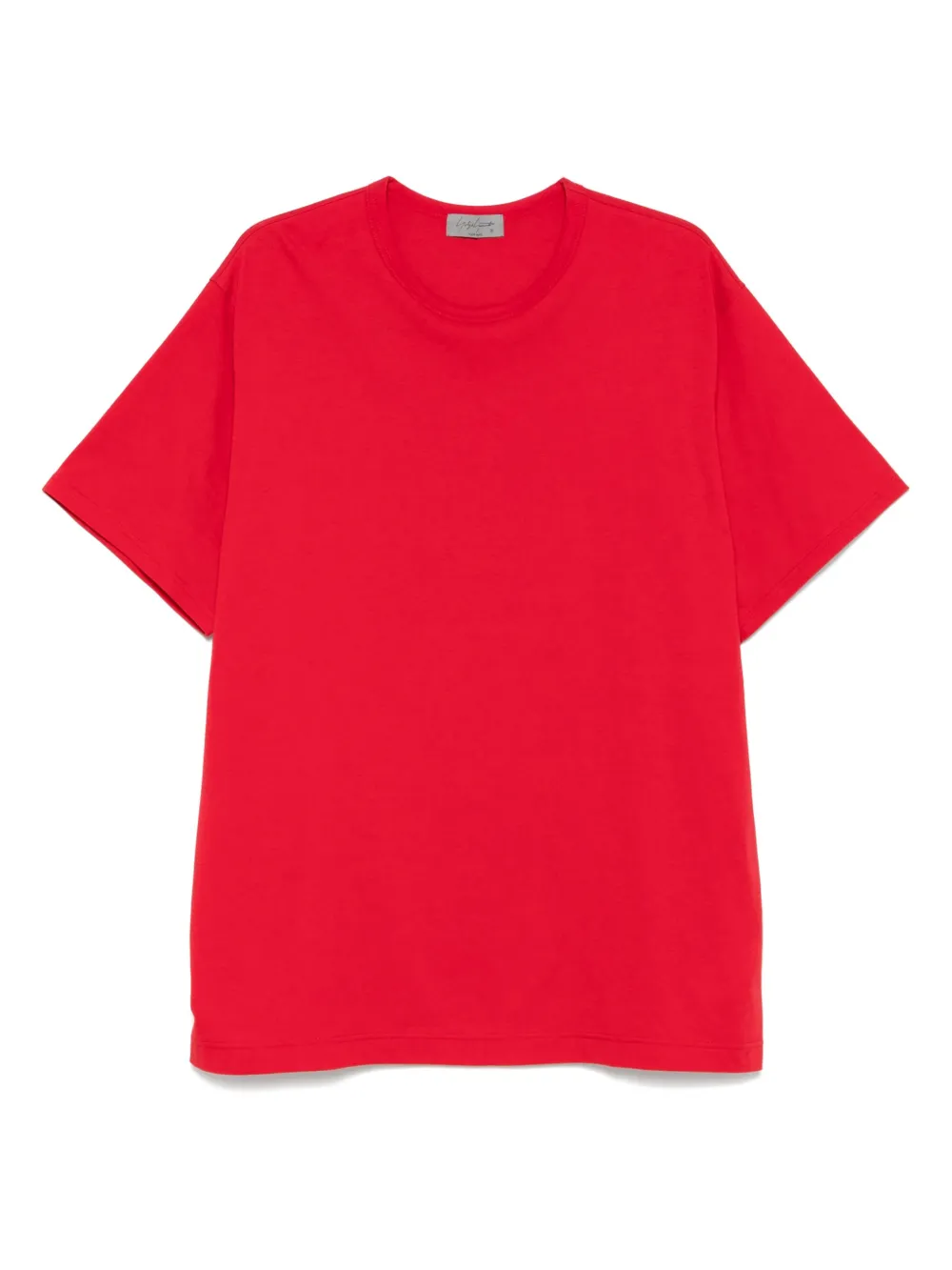 Yohji Yamamoto playera de algodón | rojo | Image 1