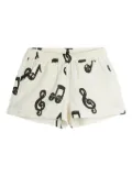 Mini Rodini Musical shorts - White