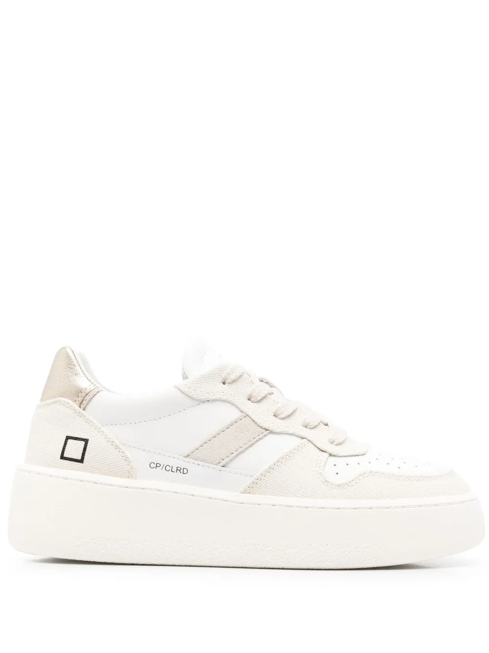 Court platform sneakers