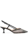 Lola Cruz 60mm Carmen pumps - Black