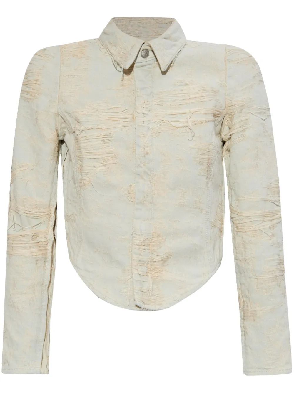 Diesel De-Madeleine-FSG blouse Grijs