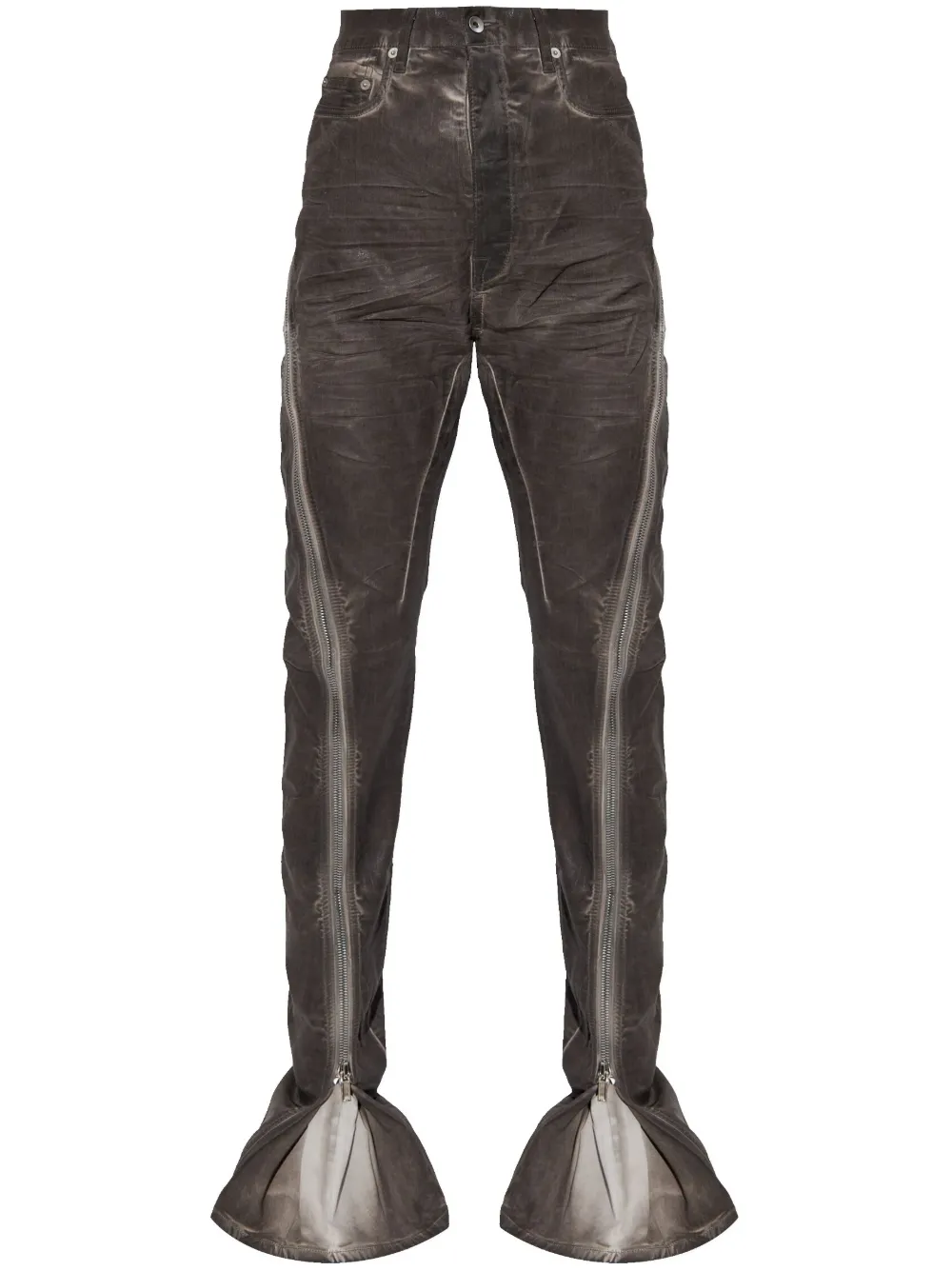 Rick Owens DRKSHDW Flared jeans Bruin