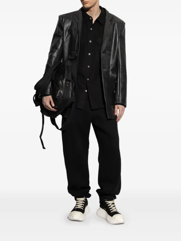リド lido ブラック Jacket Rick Owens(リックオウエンス) - LIDO JKT ジャケット | cherry