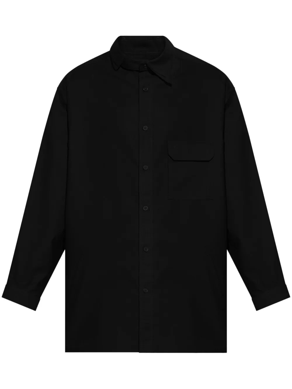 Image 1 of Yohji Yamamoto 포플린 셔츠