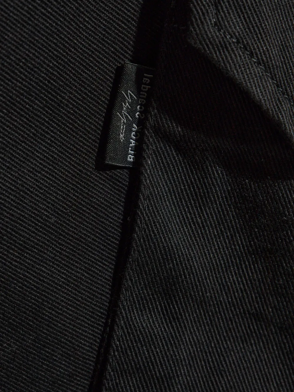 Yohji Yamamoto Broek met wijde pijpen Zwart