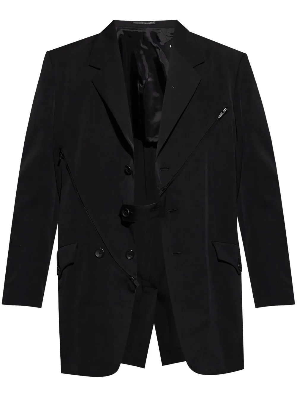 Yohji Yamamoto blazer con botones | negro | Image 1