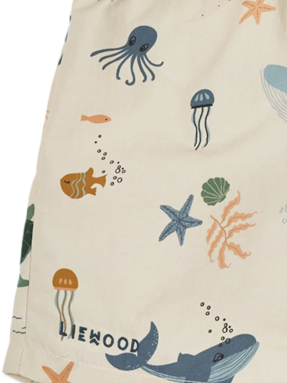 Liewood Zwembroek met print Beige