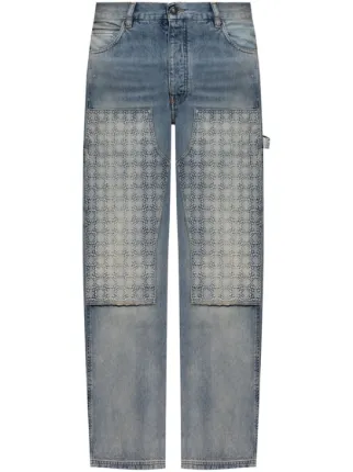 AMIRI アミリ 25SS MA QUAD EMBROIDERED FLARE / IND ロゴ刺繍 フレア