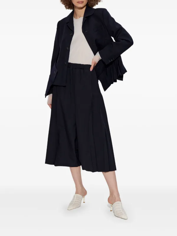 Comme Des Garçons Comme Des Garçons セミシアーブラウス | ホワイト
