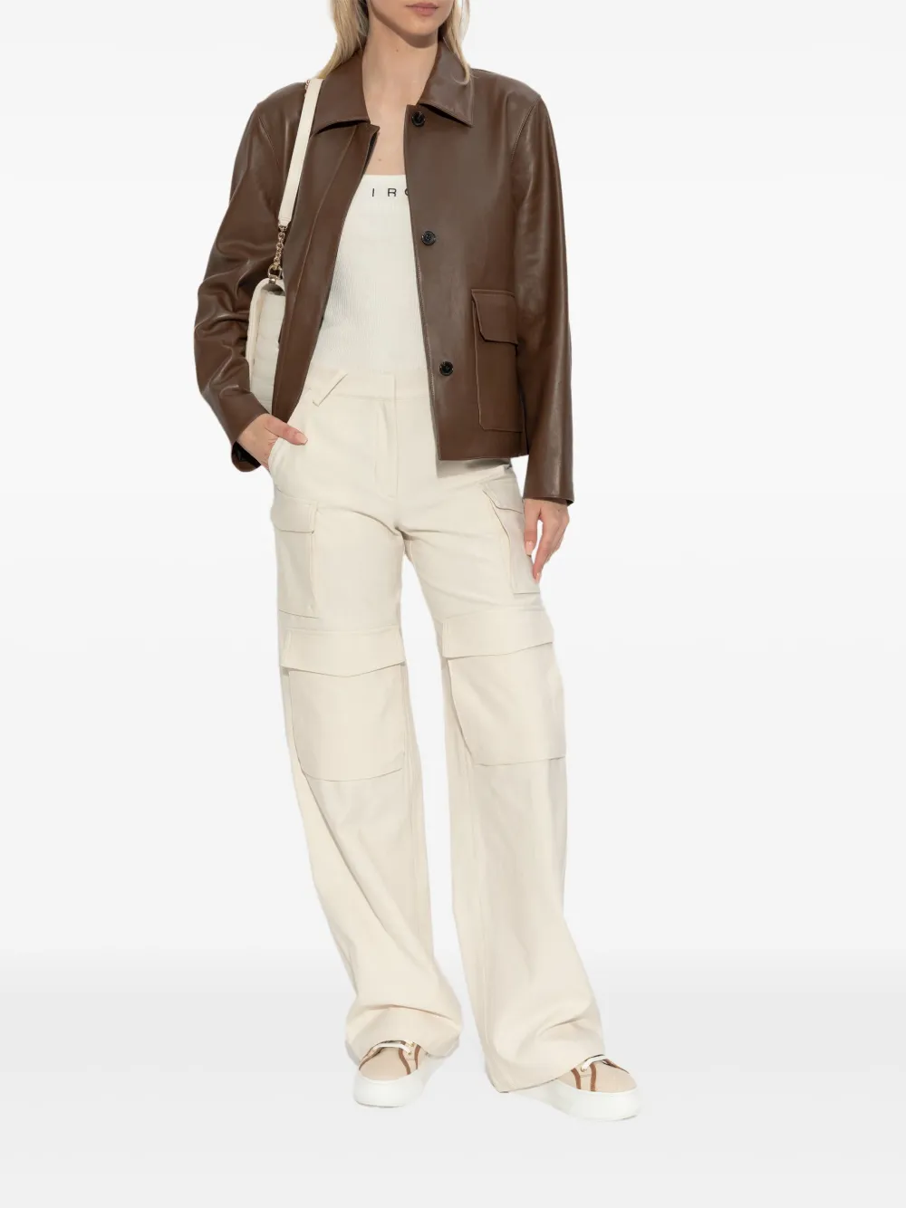 IRO Polina cargo trousers - Beige