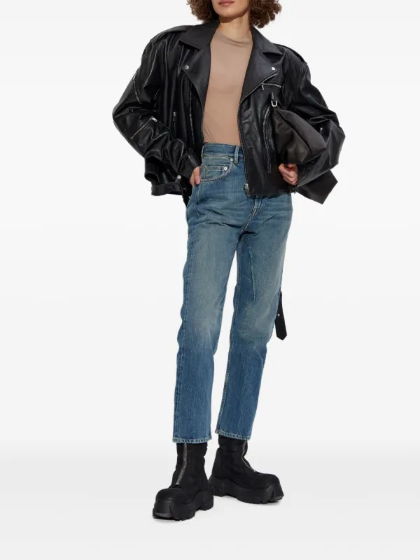 Rick Owens DRKSHDW ストレートジーンズ | ブルー | FARFETCH JP