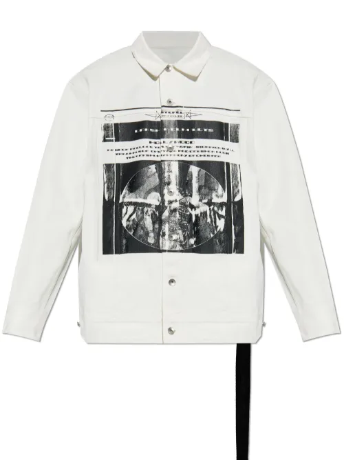 Veste en jean - Rick Owens DRKSHDW - Modalova