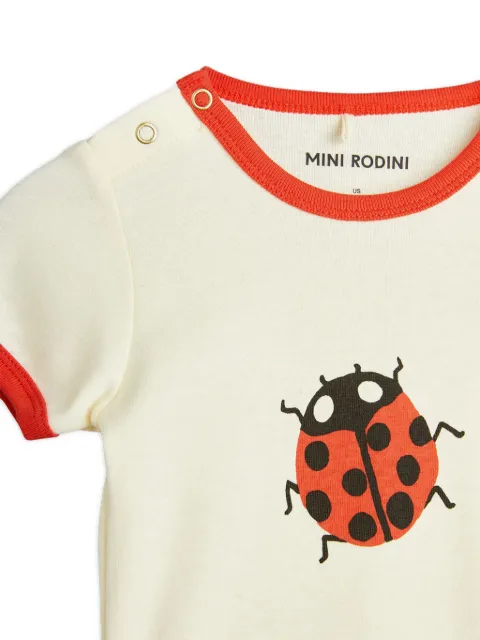 Mini Rodini Body com estampa Lady Bug