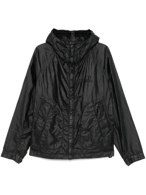 Veste Goggle à effet ciré - C.P. Company - Modalova