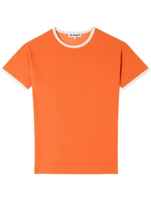 Moncler ロゴ Tシャツ | オレンジ | FARFETCH JP