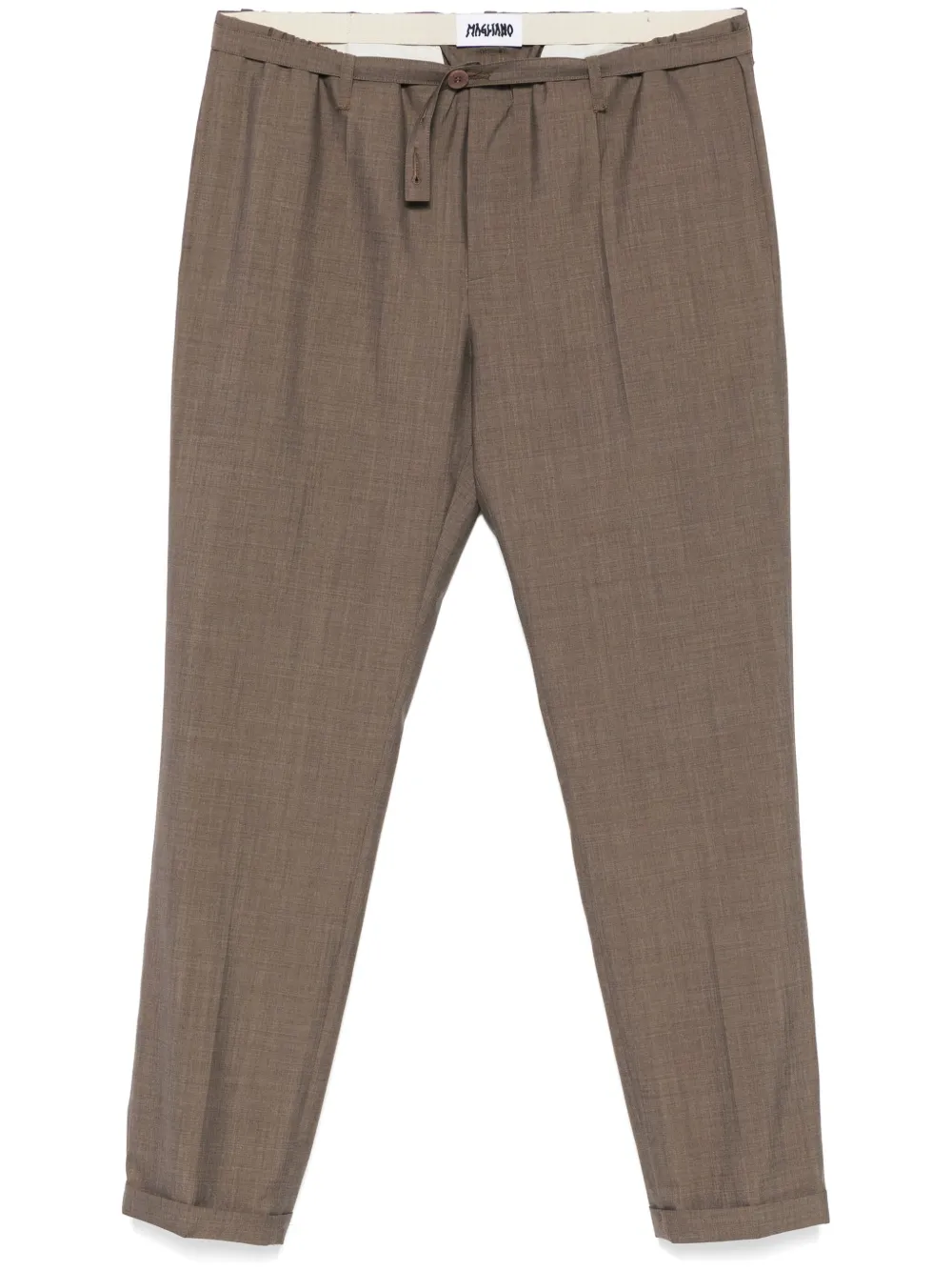 virgin wool trousers