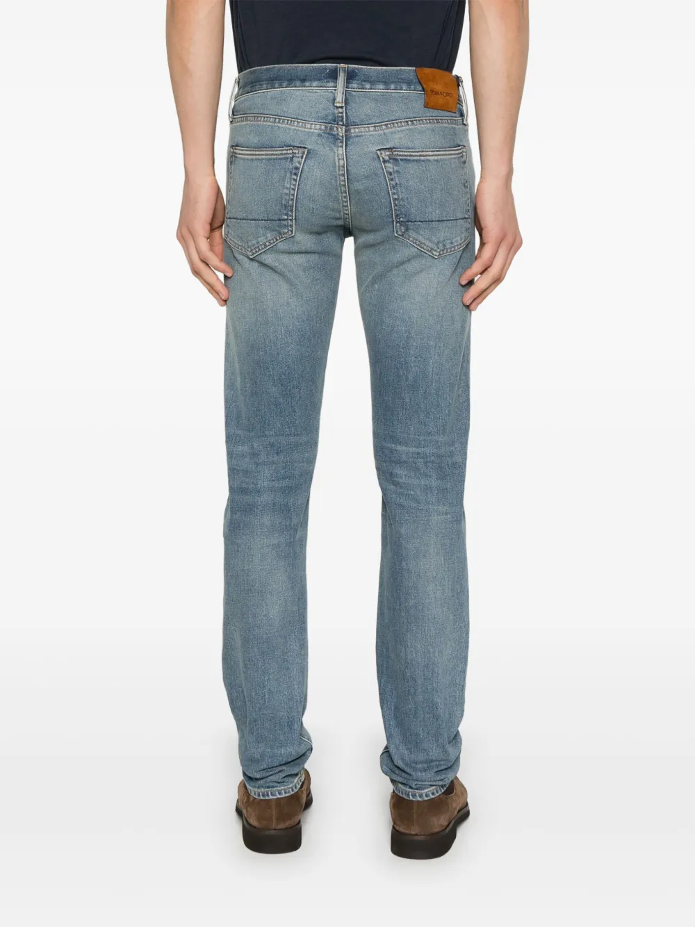 TOM FORD Straight jeans Blauw